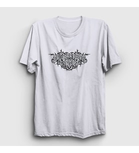 Presmono Unisex Beyaz Logo Der Weg Einer Freihei T-Shirt 382078tt (Beyaz)