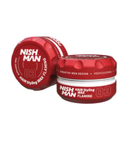 Nishman 03 Saç Şekillendirici Ultra Sert Parlak Wax 100 ML
