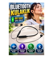 Mikrofonlu Kablolu Bluetooth Kulaklık – Aktif Gürültü Önleme ve Dokunmatik Kontrol Özellikli