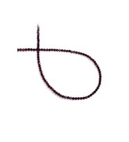 Garnet Taşı Faset Küre Kesim 3mm Doğal Taş Dizi