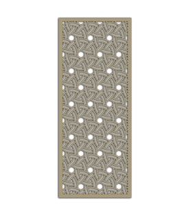 Liar Ahşap Seperatör (Paravan) - KSP89 - (85 x 210 cm) - (18 mm) - (HAM) (Renksiz)