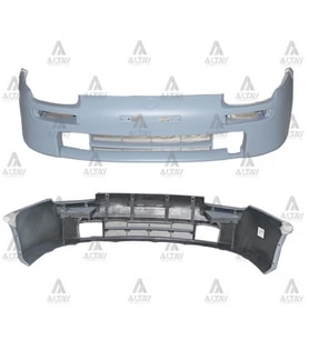 1995-1998 Mazda 323 Lantıs Ön Tampon (Astarlı Sinyal Delikli Tyg) (Adet) (Oem No:B01C50031C)
