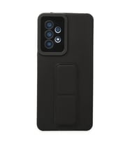 Samsung Galaxy A53 5g Kılıf Mega Standlı Silikon - Siyah
