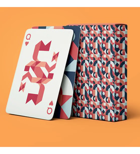 NPCC Noir Arts Abstract Oyun Kağıdı Koleksiyonluk Cardistry iskambil Kartları 