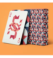 NPCC Noir Arts Abstract Oyun Kağıdı Koleksiyonluk Cardistry iskambil Kartları 