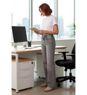 Kadın Wide Leg Yüksek Bel Denim Pantolon Fonksiyonel Dayanıklı Kaliteli Konforlu Estetik Şık