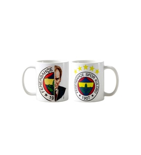 Ghostbastır Design Fenerbahçe Atatürk Kupa Bardak Tek Adet K0109