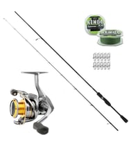 Okuma Avenger 3000  - Fujin Sniper 270cm 10-30gr Spin Olta Seti