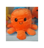 Mod Değiştiren Ahtapot Peluş Yastık Mavi (Çok Renkli)