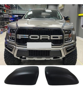 Ford Ranger T6 Batman Yarasa Ayna Kapağı Sinyalli Piano Black 2016-2021