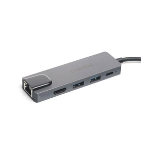 DARK DK-AC-U31X46 Type-C to Ethernet / HDMI / USB 3.0 - USB 2.0 / USB-C PD 65W Macbook Pro/Air & N