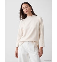 LC WAIKIKI Bej Oversize Soft Touch Kadın Tunik