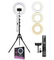 LED Işıklı Tripod ile Profesyonel Selfie ve Makyaj Çekimi