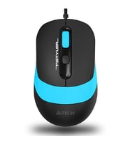 A4 TECH FM10 USB 1600dpi Optic Siyah/Mavi Mouse
