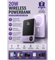 iPhone ve Android Uyumlu 10000 mAh MagSafe Powerbank