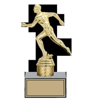 ODAK KUPA - Figürlü Kupalar - Atletizm Erkek Figürlü Kupalar FG-001 B - 21 cm