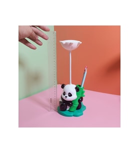 Panda LED Gece Lambası – 27 cm Yatak Odası Abajur ve Kalemlik