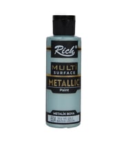 Rich Multi Surface Metalik Akrilik Boya Su Yeşili 120ml
