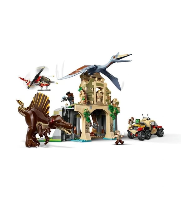 LEGO 76976 JURASSIC WORLD SPINOSAURUS QUETZALCOATLUS AIR MISSION