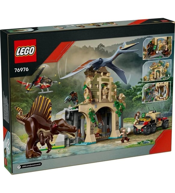 LEGO 76976 JURASSIC WORLD SPINOSAURUS QUETZALCOATLUS AIR MISSION