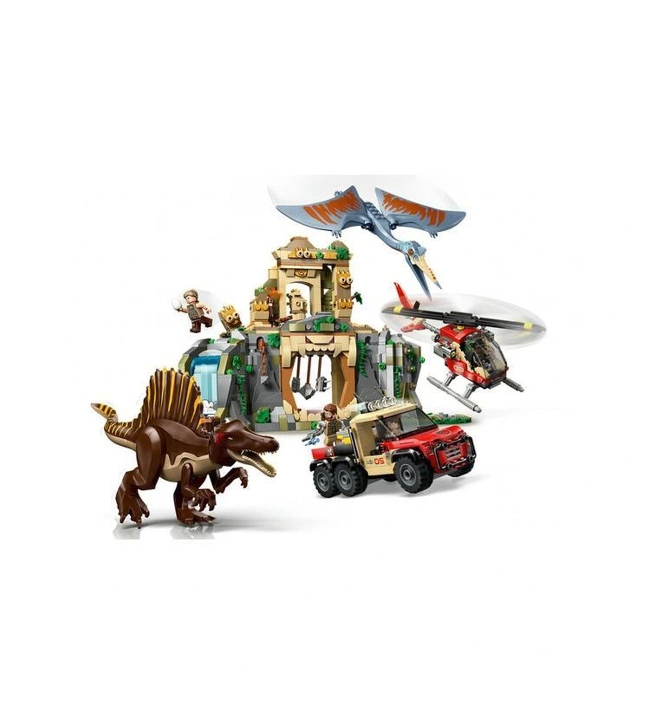 LEGO 76976 JURASSIC WORLD SPINOSAURUS QUETZALCOATLUS AIR MISSION