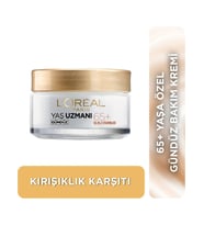 L'Oréal Paris Yaş Uzmanı 65+ Kırışıklık Karşıtı Besleyici Krem Opuntia Çiçeği Özlü Günlük Bakım