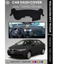 KİA CERATO (2008-2012) Torpido Örtüsü Ön Panel Torpido Koruma Tam Uyum Tam Uyum Kaymaz Kolay Montaj