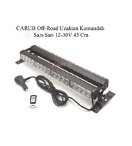 Off Road Projektör Çift Taraflı Uzaktan Kumandalı 12 v 30v 45 CM 