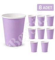 Parti Kağıt Bardak 8li Mor