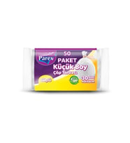 Güçlü Çöp Torbası Küçük Boy 30'lu 40 x 50 cm 50 Paket 1 Koli