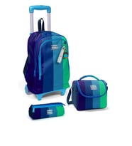 Coral High Kids Renkli Çizgili 3’lü Okul Çanta Seti SET0123981