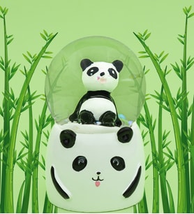 Sevimli Panda Kar Küresi