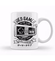 Video Gamer 8 Bit Kupa Bardak Porselen