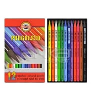 Koh-i-Noor Progresso Kuru Boya Kalemi 12li Set