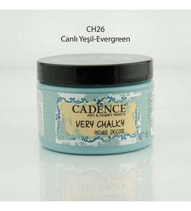 Cadence Very Chalky Home Decor Mobilya Boyası 150 ml. CH-26 CANLI YEŞİL 