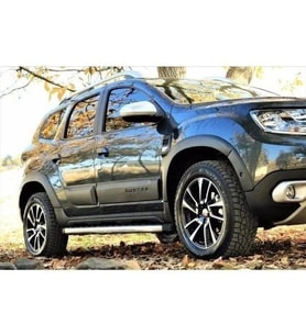 Dacia Duster Uyumlu -2018 Kapı Kaplama Dodik Seti - Duster Dodik 12 Parça Set