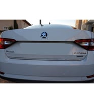 Skoda Superb Formlu Krom Bagaj Alt Çıtası 2015 Üzeri Paslanmaz Çe