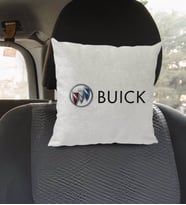 BK Gift Buick Tasarımlı Kare Araç Koltuk Yastığı-1