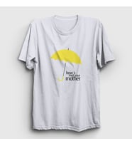 Presmono Unisex Beyaz Umbrella How I Met Your Mother T-Shirt 195860tt (Beyaz)