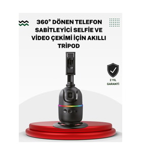 Otomatik Yüz Takipli 360° Döner Gimbal Stand ile Profesyonel İçerik Üretimi