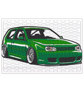 Stanced out Golf MK4 Green Puzzle 240 Parça Yapboz