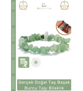 #Bileklik Doğal Taşlı Ayarlanabilir Su Geçirmez Elastik Hediye Başak Burçları Burç Unisex Bileklik