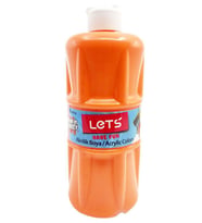 Lets Akrilik Boya 500 ml Turuncu