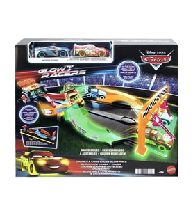 Cars Karanlıkta Parlayan Yarışçılar Pist Seti HPD80