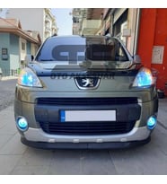 Sts Oto Aksesuar Peugeot Partner Lip Üniversal 2 Parça Astra H Tipi Esnek Tampon Eki