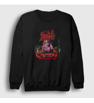 Presmono Unisex Siyah Gore Death Sweatshirt 137997tt