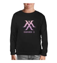 Monsta X - MX Siyah Çocuk Sweatshirt