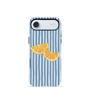 iPhone 17 Air Vorian Çift Katmanlı MagSafe Kılıf Blue Orange Slices