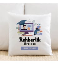 Kişiye Özel Rehber Öğretmenlerine Özel İsimli Yastık