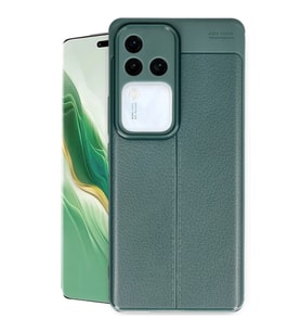 Vivo V30 5G Kılıf Auto Focus Kapak - Koyu Yeşil